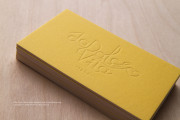 Creative Letterpress Business Card Design 4