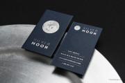 Silver foil moon template 4