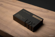 UX business cards template - UX 1