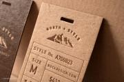 Vintage kraft paper tag 2