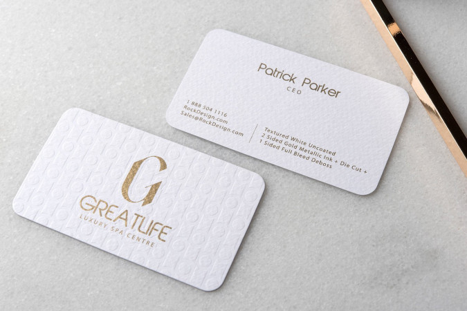 Natural textured business cards – unlimitedprint