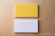 Creative Letterpress Business Card Design 2