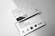 Architect card template 8