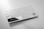 Architect card template 2