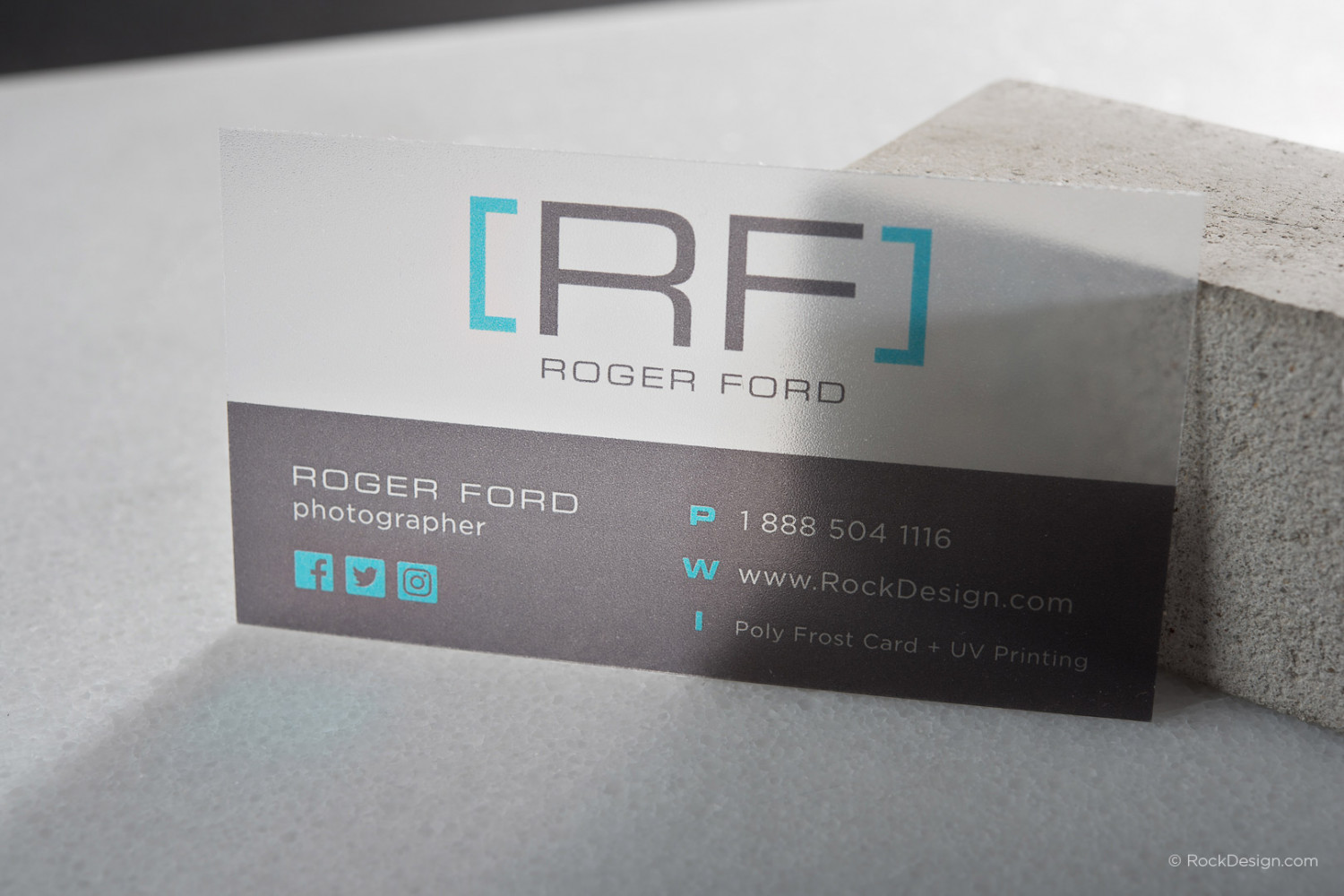 Let our plastic card template represent your BRAND