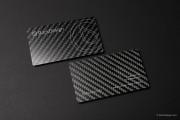 Carbon fiber logo template 4