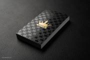 Black & gold royal silk business card template 2