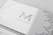 Technological Laser Engraved White Metal Business Card 4