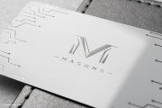 Technological Laser Engraved White Metal Business Card 5