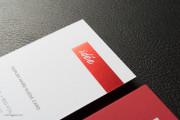 Bold red & white foil suede template 2