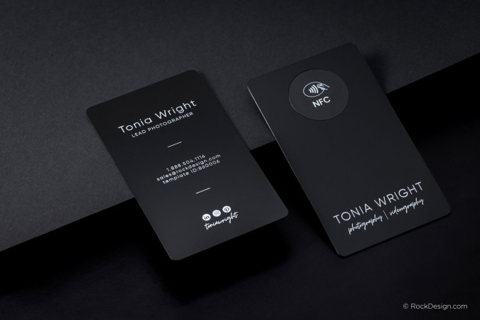 Minimalist NFC Card Design - Tonia 