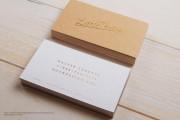 Gold Stamping Business Card Design 1-5