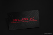 luxury-frost-prism-finish-etching-red-spot-color-qr-code-cut-through-black-metal-business-card-image-03