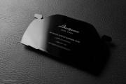 Automotive acrylic business card template 4