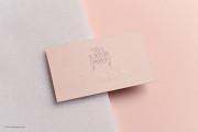 Interior design rose gold card 3