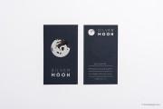 Silver foil moon template 7