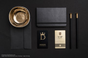 Luxury VIP Member Gold Metal Card Design 7