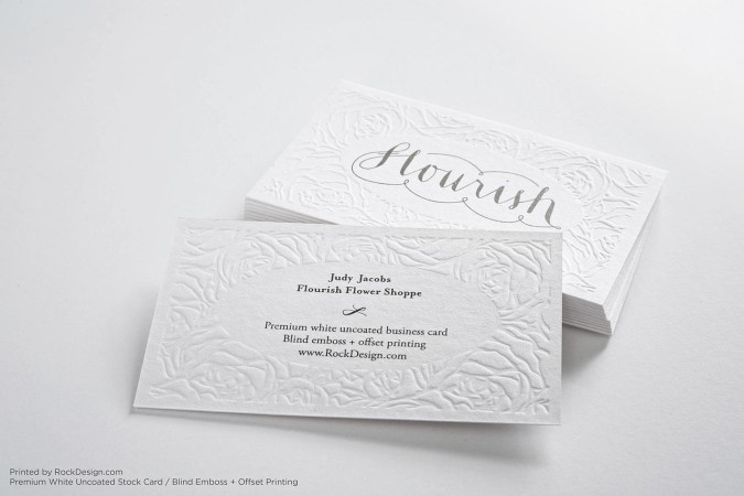 Natural textured business cards – unlimitedprint