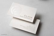 Pearl foil and letterpress white template 5
