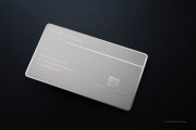 stainless steel card - 1 