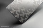 Geometric modern metal template 4