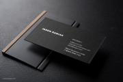 Black and silver lawyer template 12