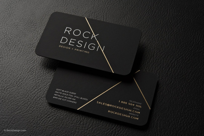 Luxury Business Cards + FREE Business Card Templates - RockDesign