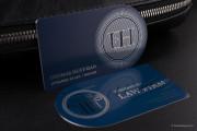 Blue and silver metal business card template 7