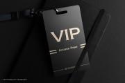 Club VIP metal template 4