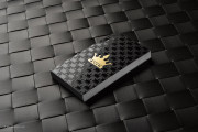 Black & gold royal silk business card template 1