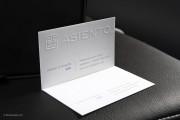 Emboss and printed textured white template 6