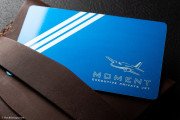 Cool blue laser engraved pilot visiting card 2