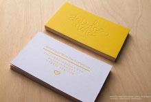 Linen Business Cards (PAPEL HILO) – JAM ART DESIGN