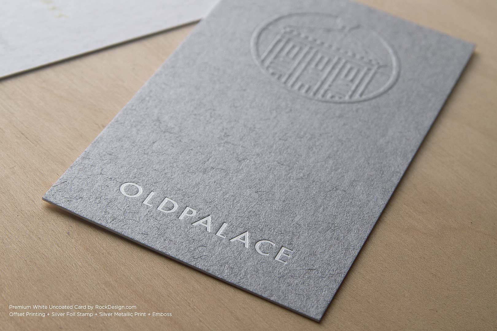 Premium Gray Business Cards