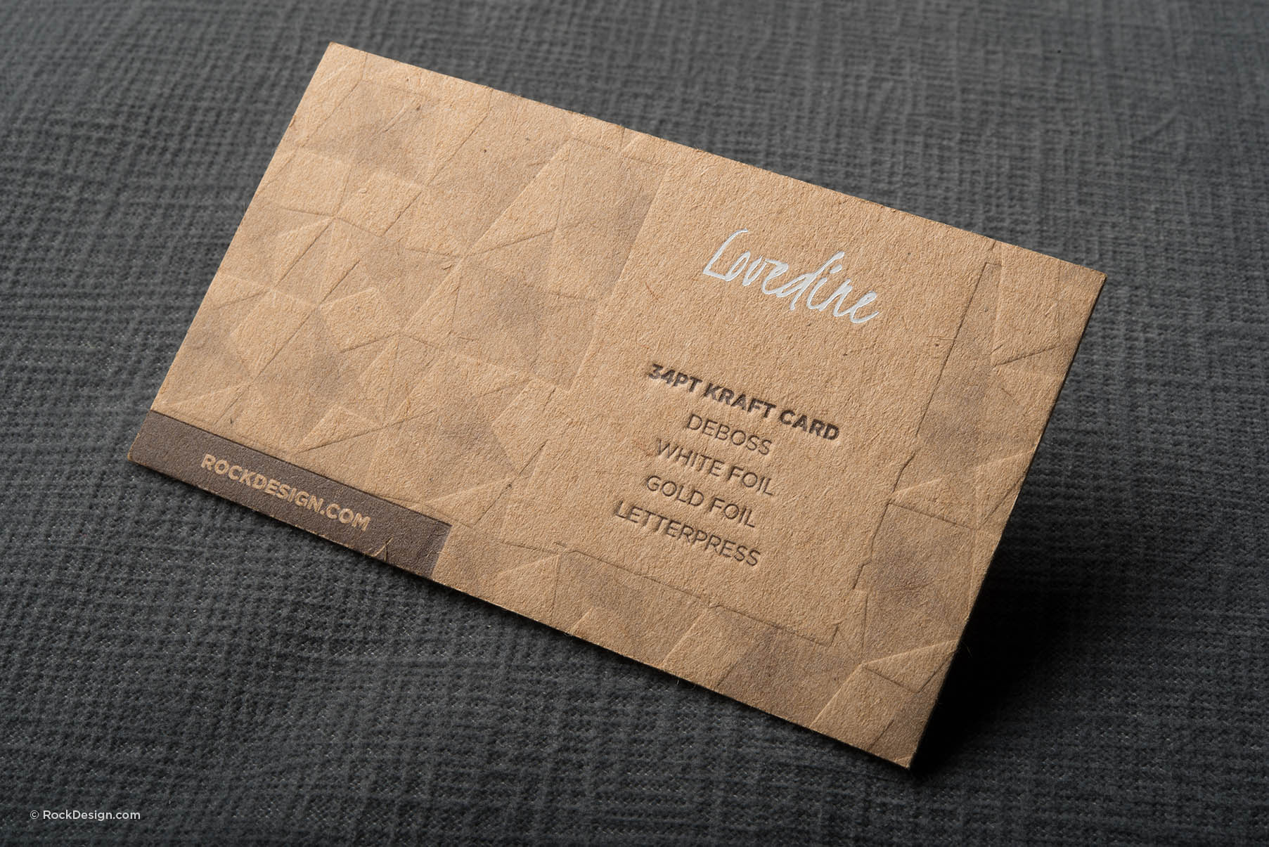 Brown Kraft Business Cards