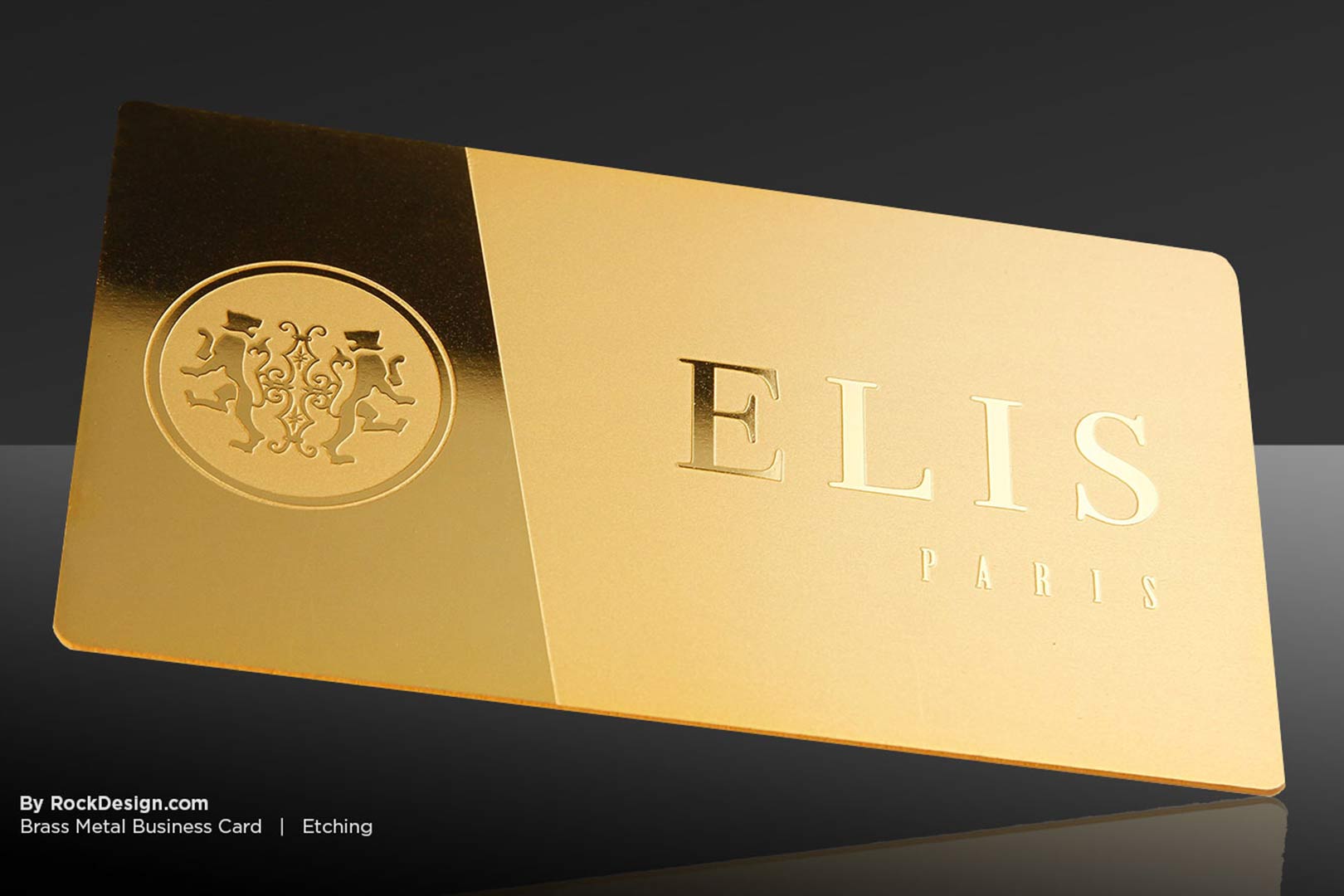 Gold Metal Business Cards