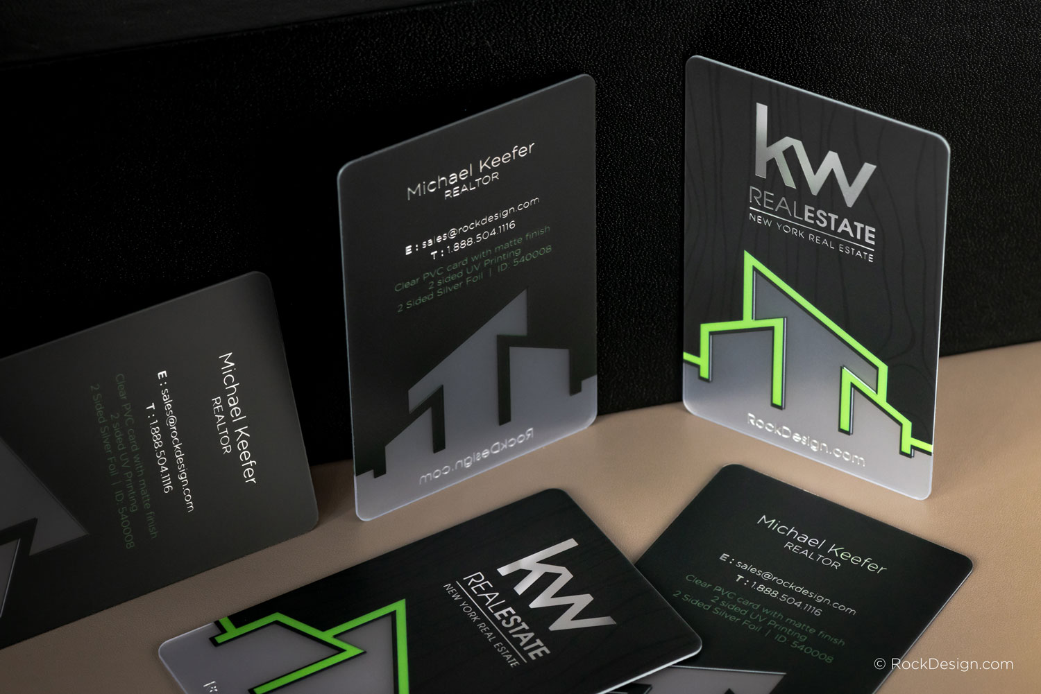 Clear PVC Business Cards