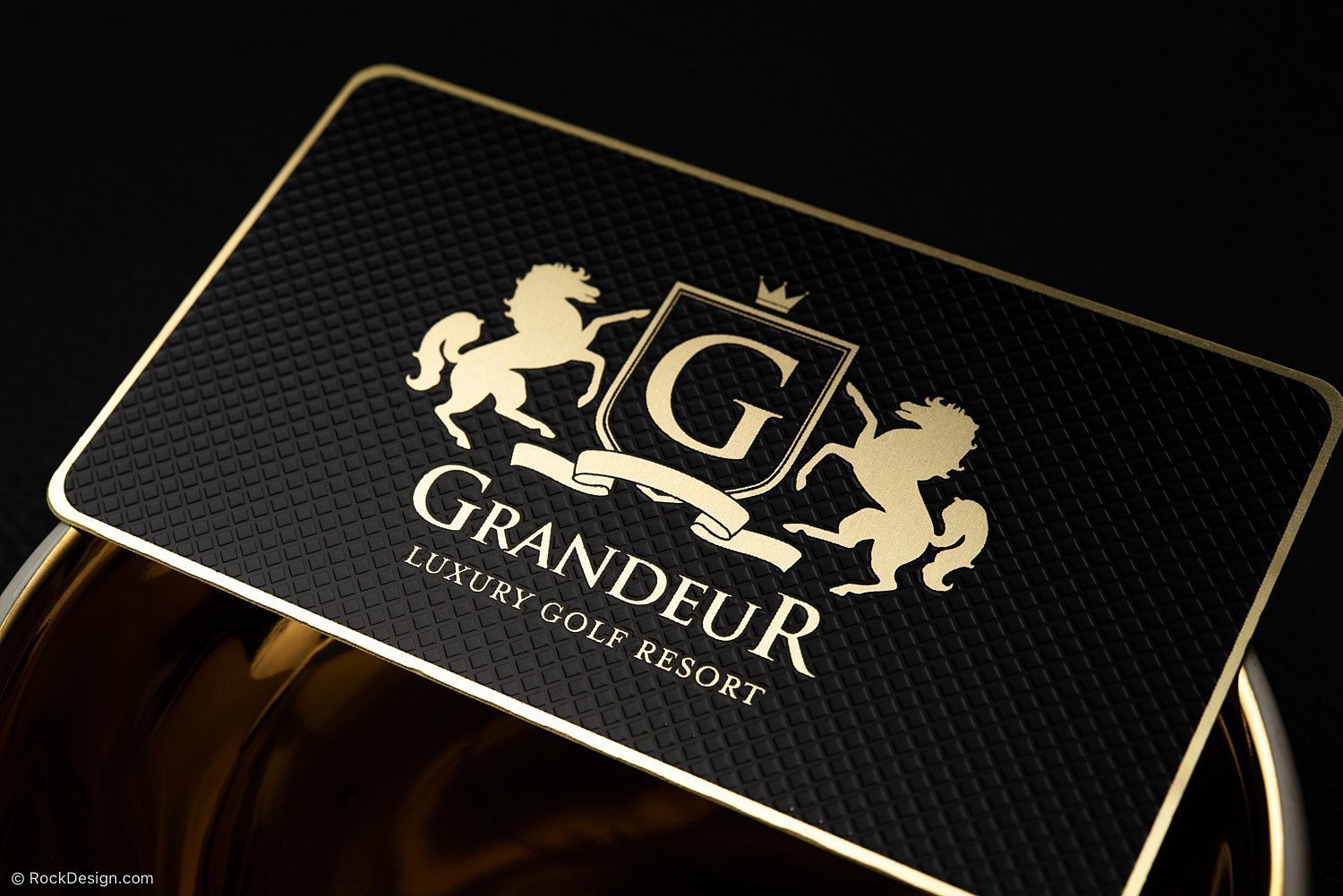 Gold Metal Cards, Metal Business Cards, Free Shipping