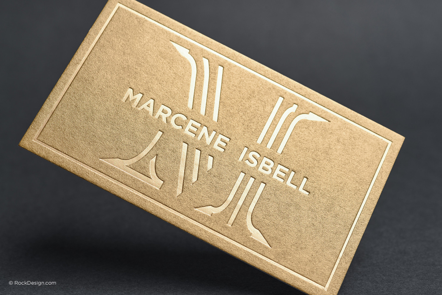 RockDesign Luxury Business Card Printing