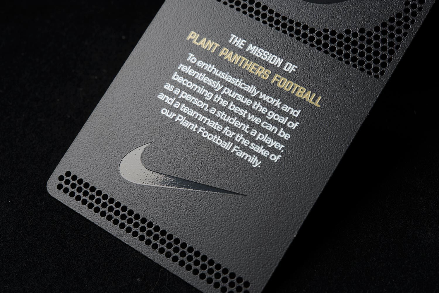 Luxury Black Metal Business Cards