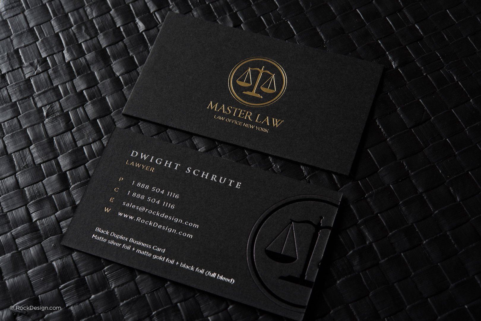 FREE Lawyer business card template