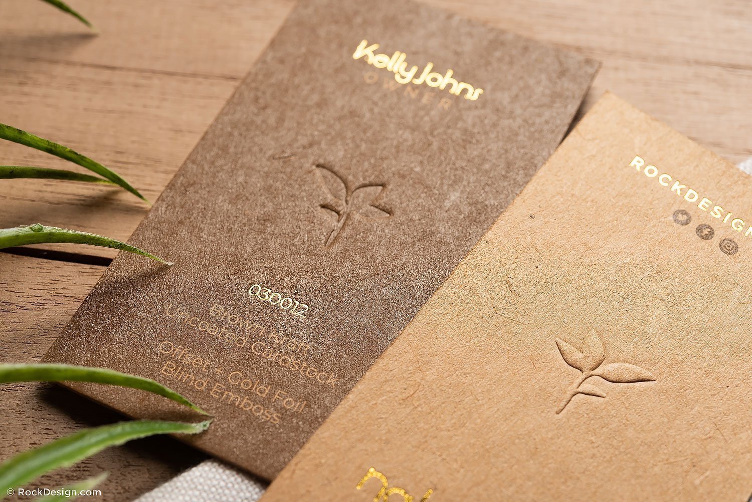 Kraft Paper Business Cards, Eco-friendly Cards