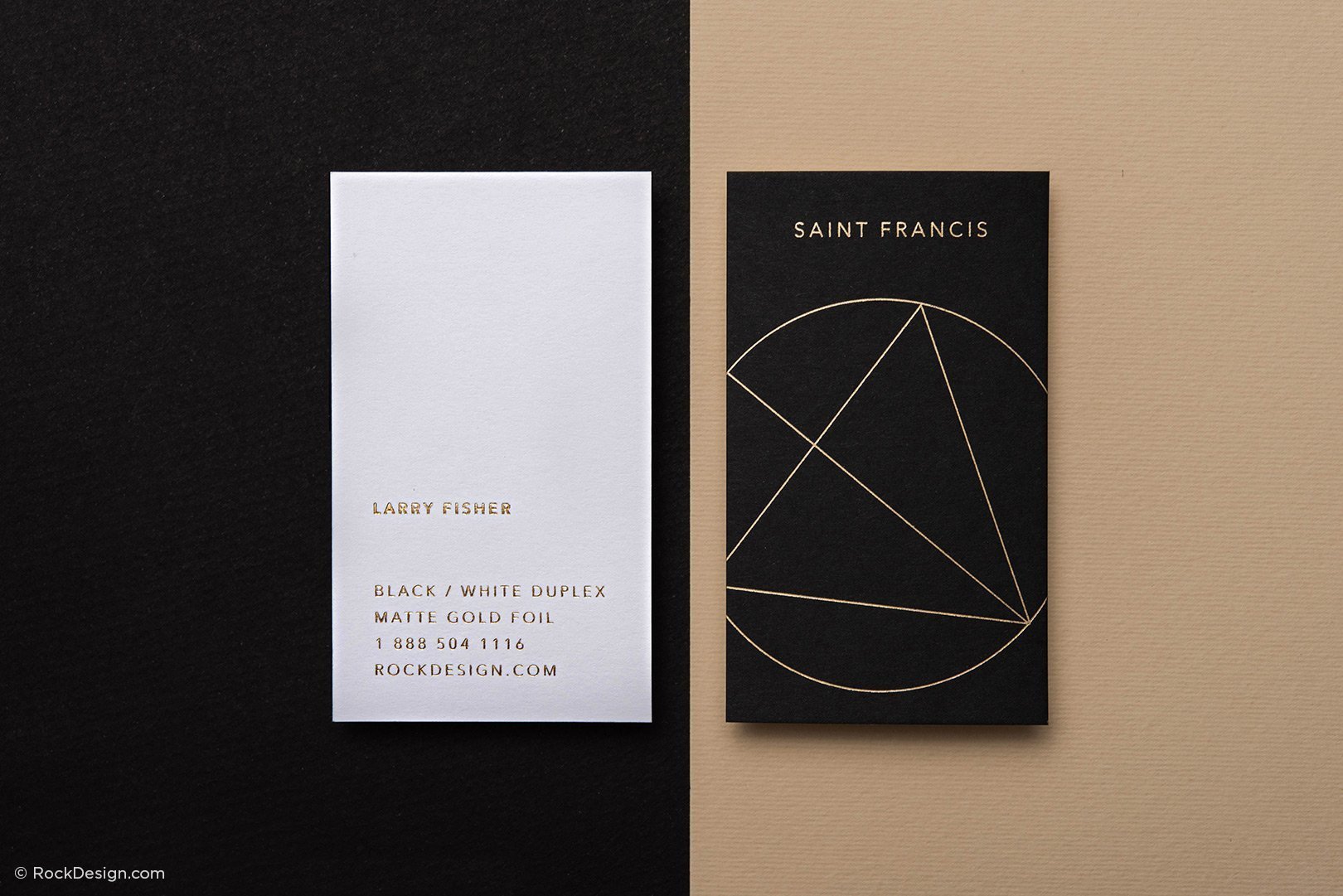 White Matte Business Cards