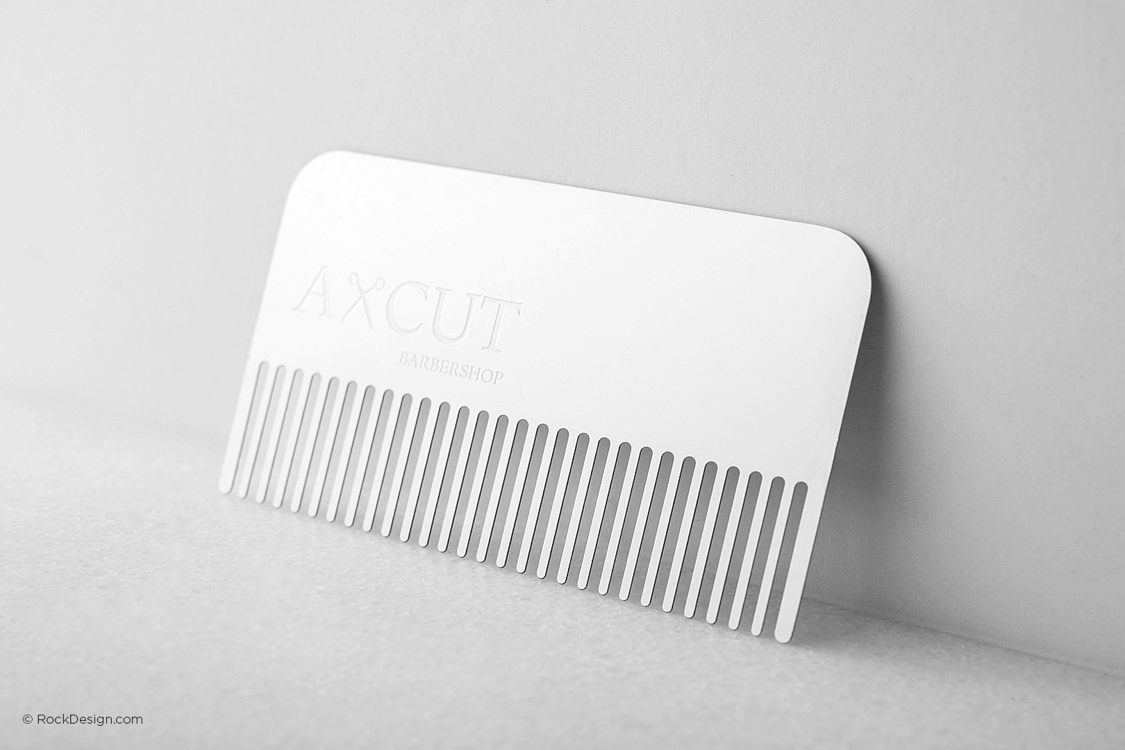 barber business card template