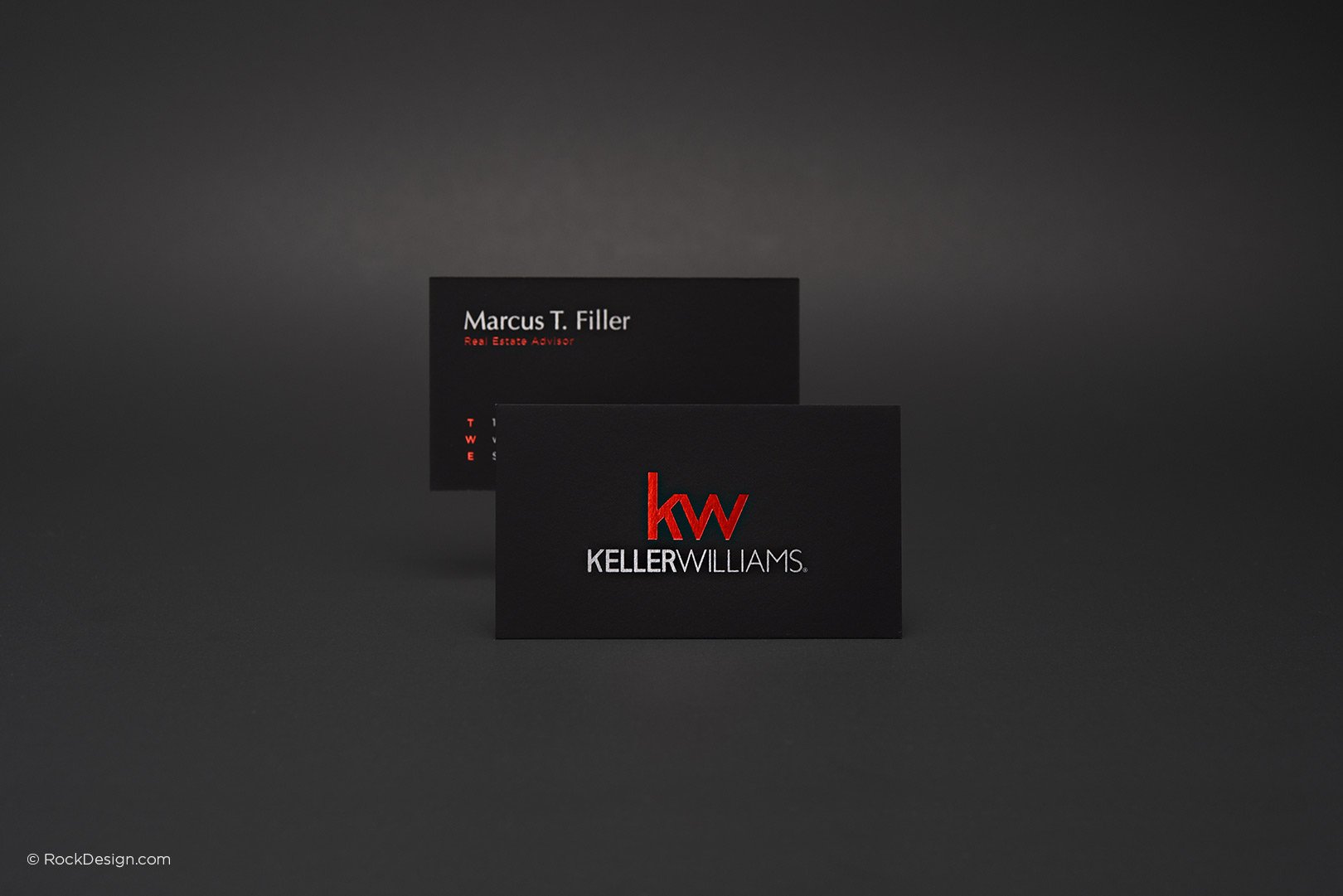 FREE Keller Williams business card template with print service For Keller Williams Business Card Templates