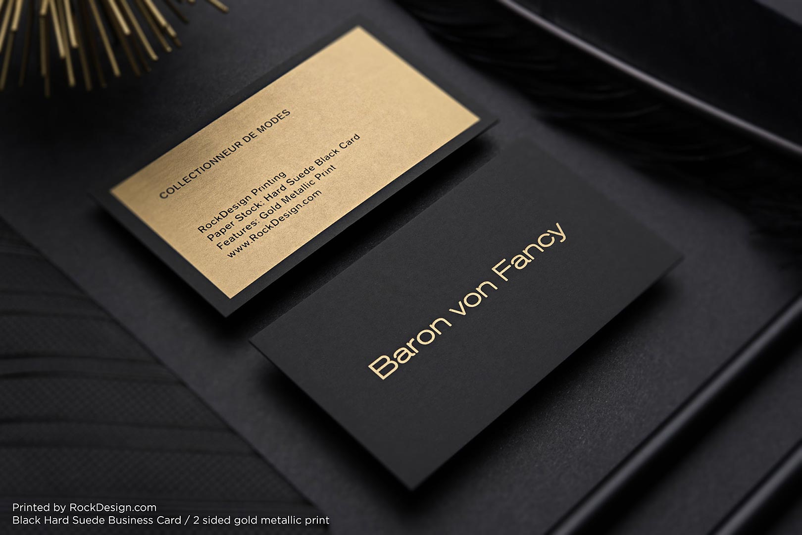 Over 22 FREE online luxury business card templates  RockDesign.com With Regard To Designer Visiting Cards Templates