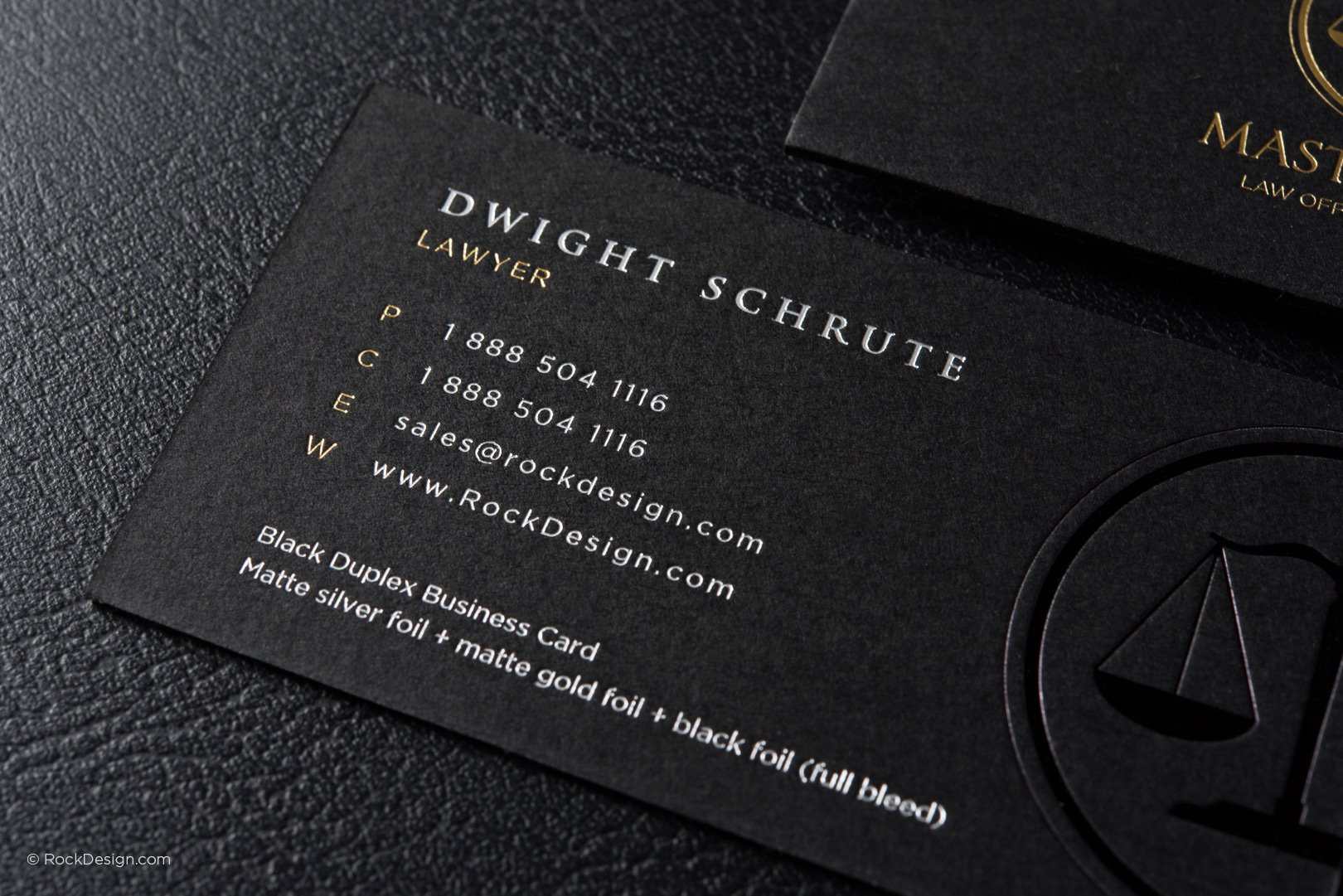 FREE Lawyer business card template  RockDesign.com For Legal Business Cards Templates Free