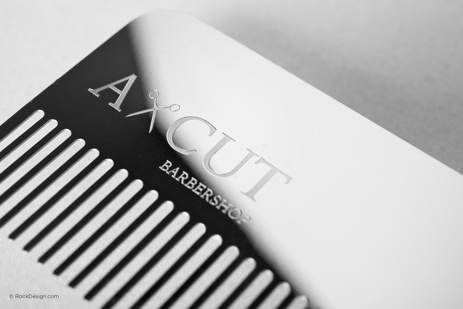 barber business card template