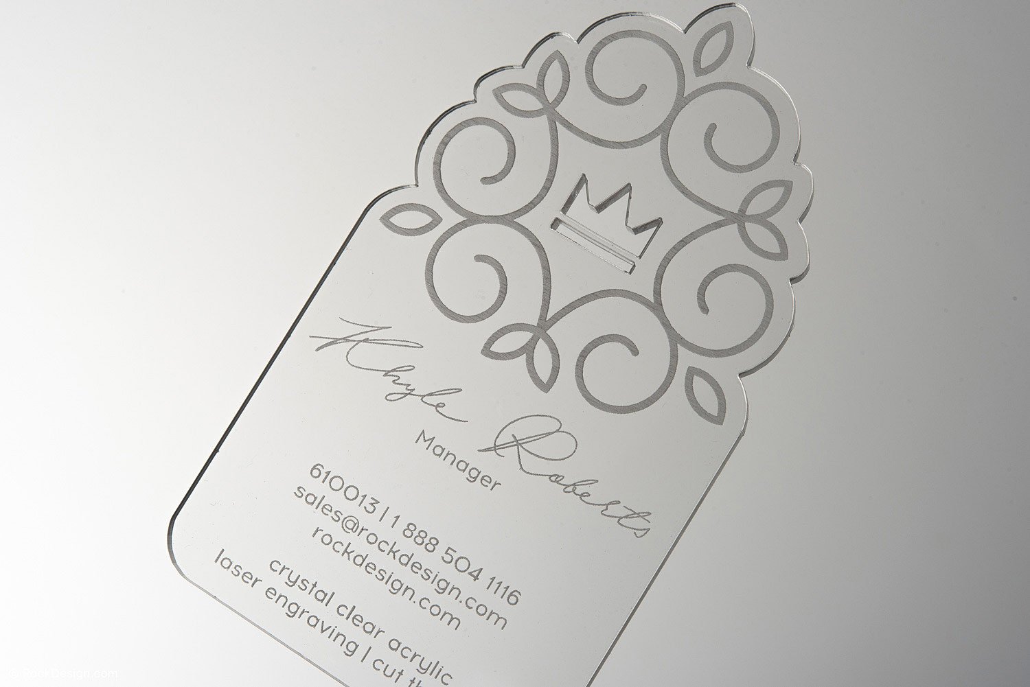 Acrylic wedding Invitations laser cut & engraved - Tekneek Lasering