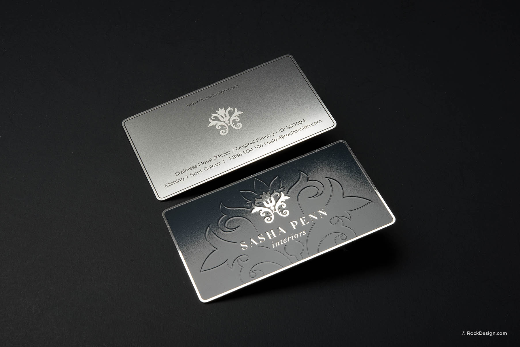 Stainless Steel Business Cards